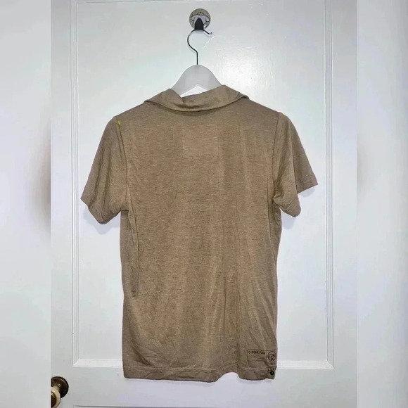 G Star Raw Tan Polo With Logo and Design - Picture 2 of 5
